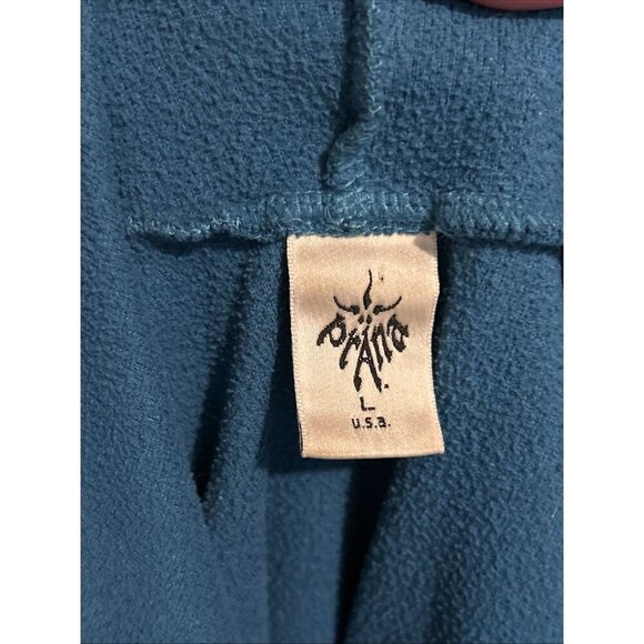 Prana Breathe Ruby Long-Sleeve Fleece V-Neck Pullover Sweatshirt Women's Large - Picture 10 of 10